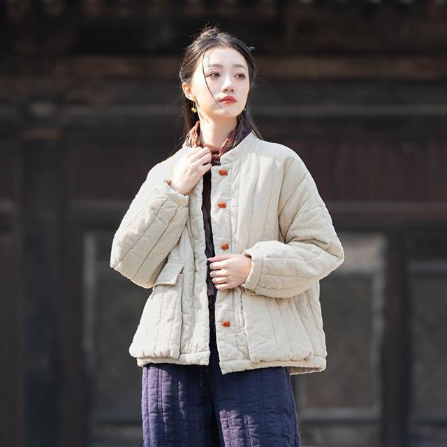 누비저고리 여성 두루마기 누빔 개량한복 패딩 겨울법복 마고자 절옷 절복 - 상세 이미지 2