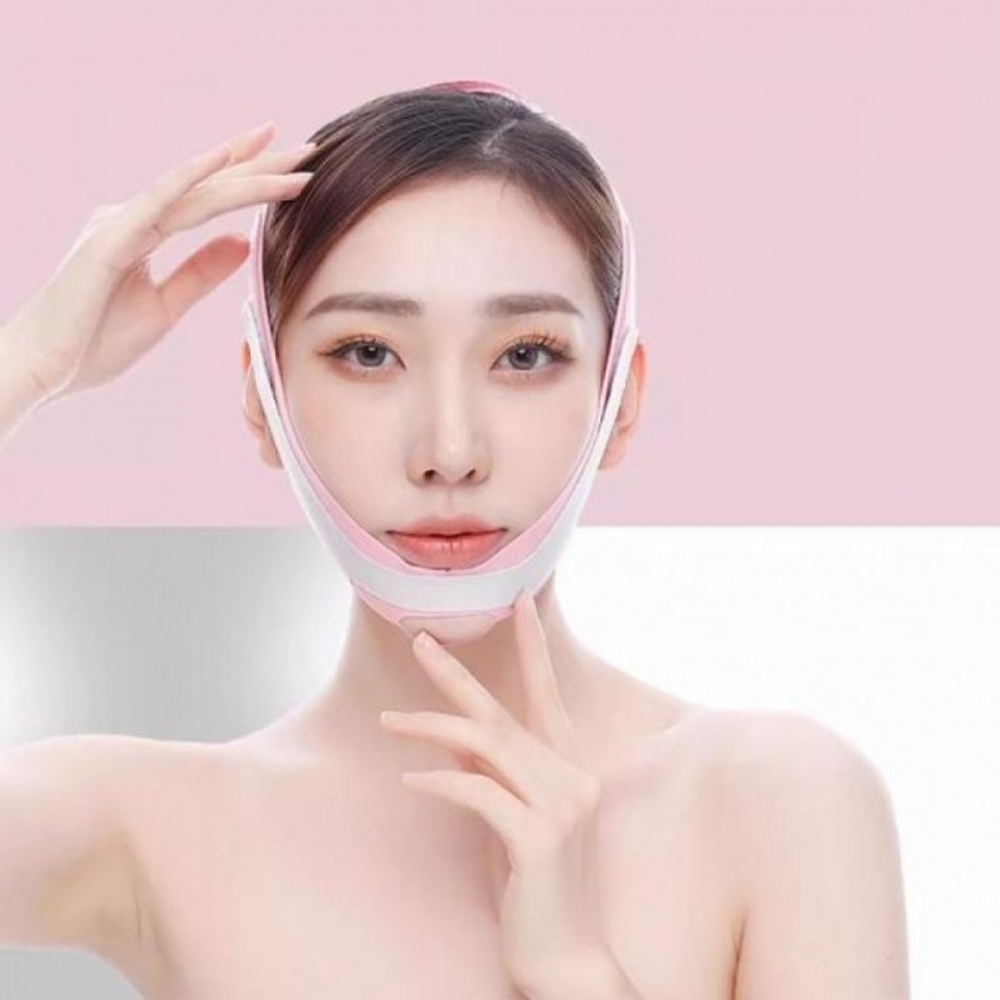 만들기 고급 턱살 이중턱 리프팅 밴드 - 상품 이미지