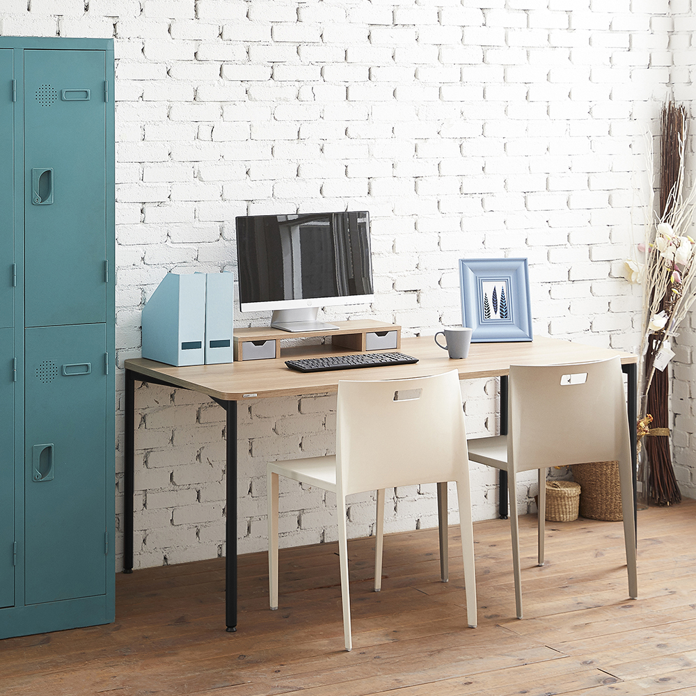 [10%더적립]듀오백 라이트오피스 1400X600 학생 서재 공부 일자형책상 DB114 상세 이미지 2