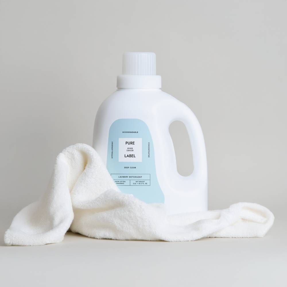 퓨어라벨 세탁세제 프레쉬코튼 본품 2.5L - 상세 이미지 2
