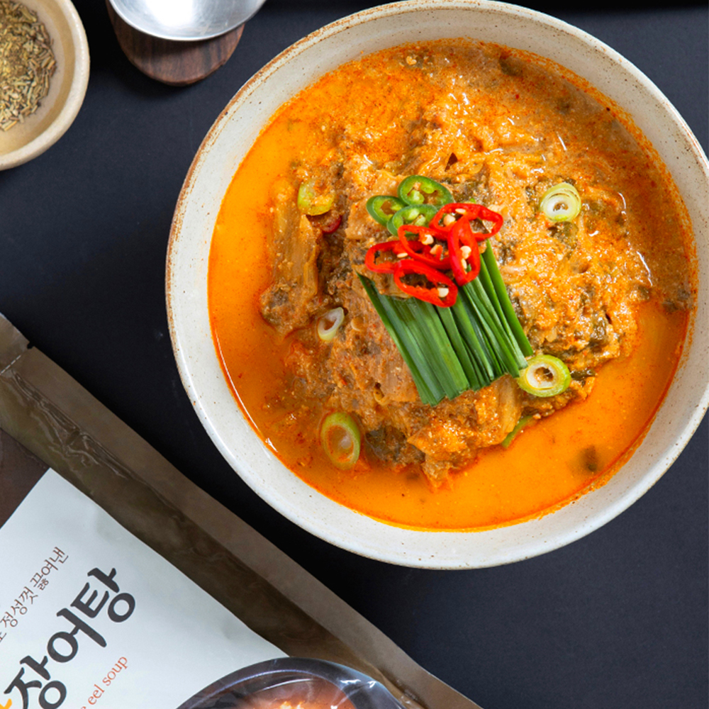 [2인분]얼큰한 우거지 순살장어탕 대용량 1kg/민물장어 순살만 사용 우거지 듬뿍 보양맛집 - 상세 이미지 5