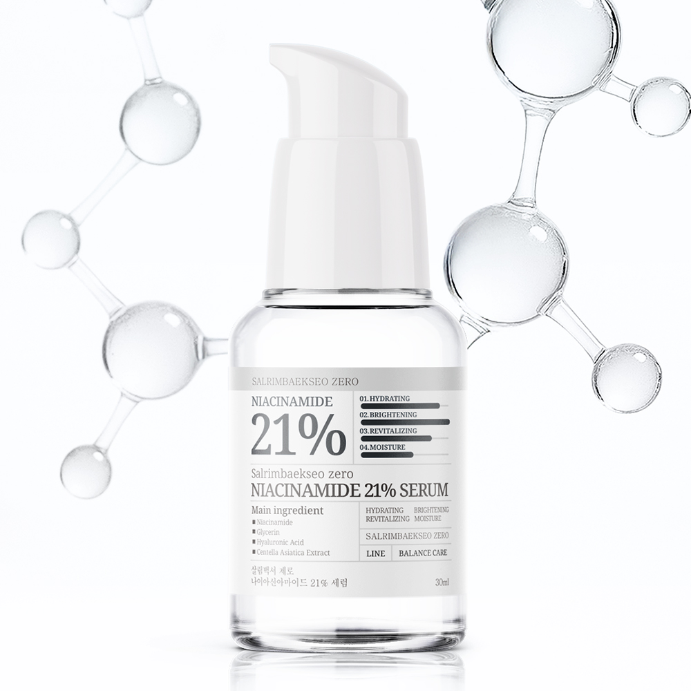 살림백서 제로 나이아신아마이드 21% 세럼 30ml 비타민B3 모공세럼 화이트닝 잡티 이미지 4