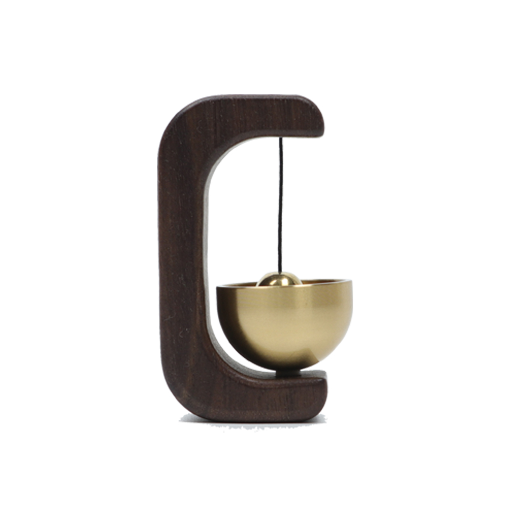 우드 도어벨 종 현관 문 풍경 도어벨 미니 출입문 자석