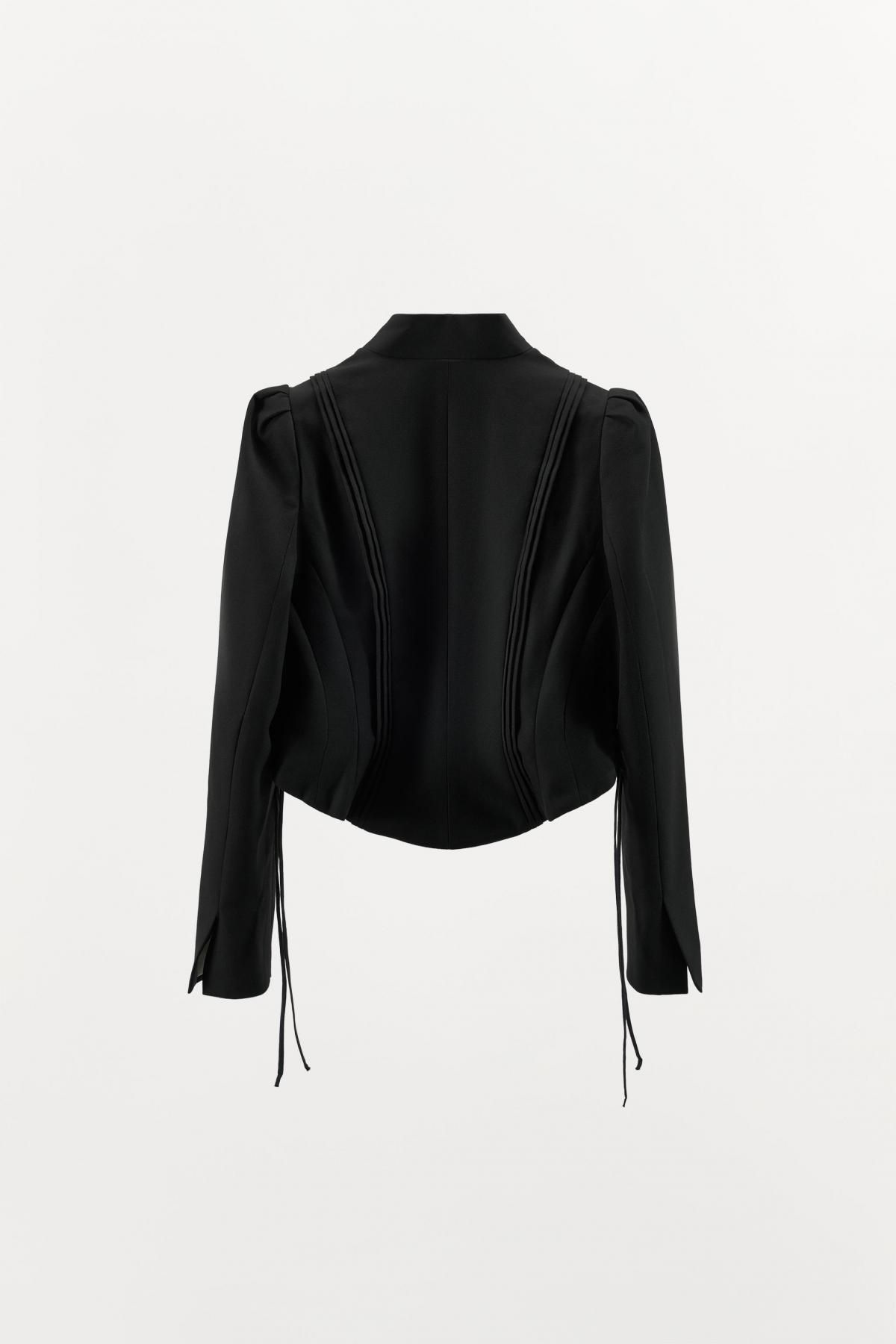 자라 한정판 테일러드 블랙 블레이저 9212/062 BLACK - 상세 이미지 4