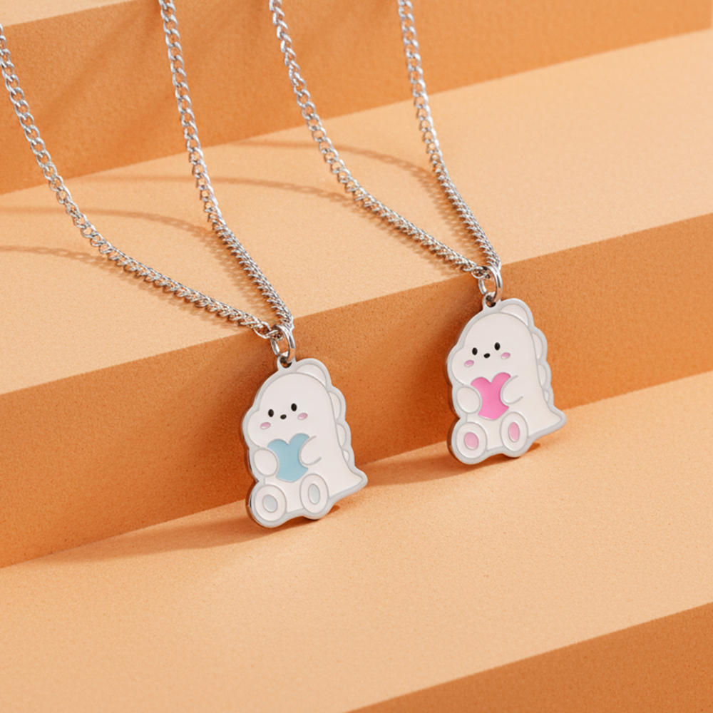 공룡 써지컬 미아방지 목걸이 용띠 아기 유아 어린이