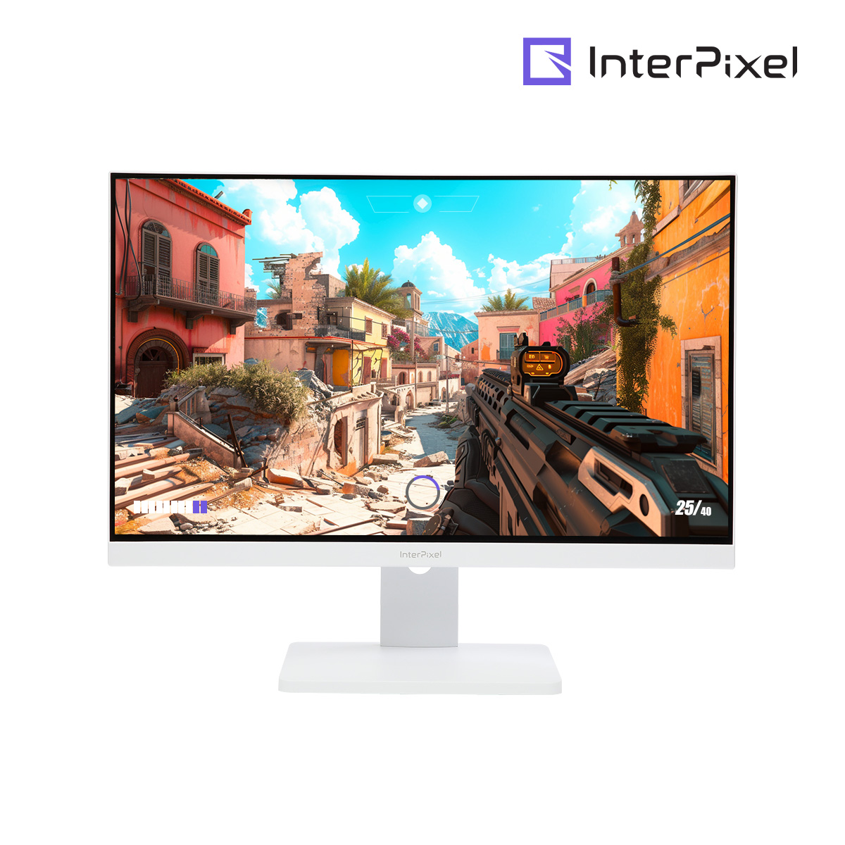 인터픽셀 IP2446 FAST IPS 180Hz 화이트 게이밍 모니터 59~61cm(24인치), 무결점 - 상세 이미지 2