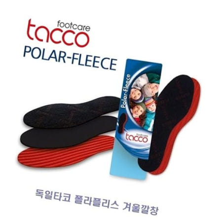 폴라플리스깔창 독일타코 폴라플리스 겨울깔창