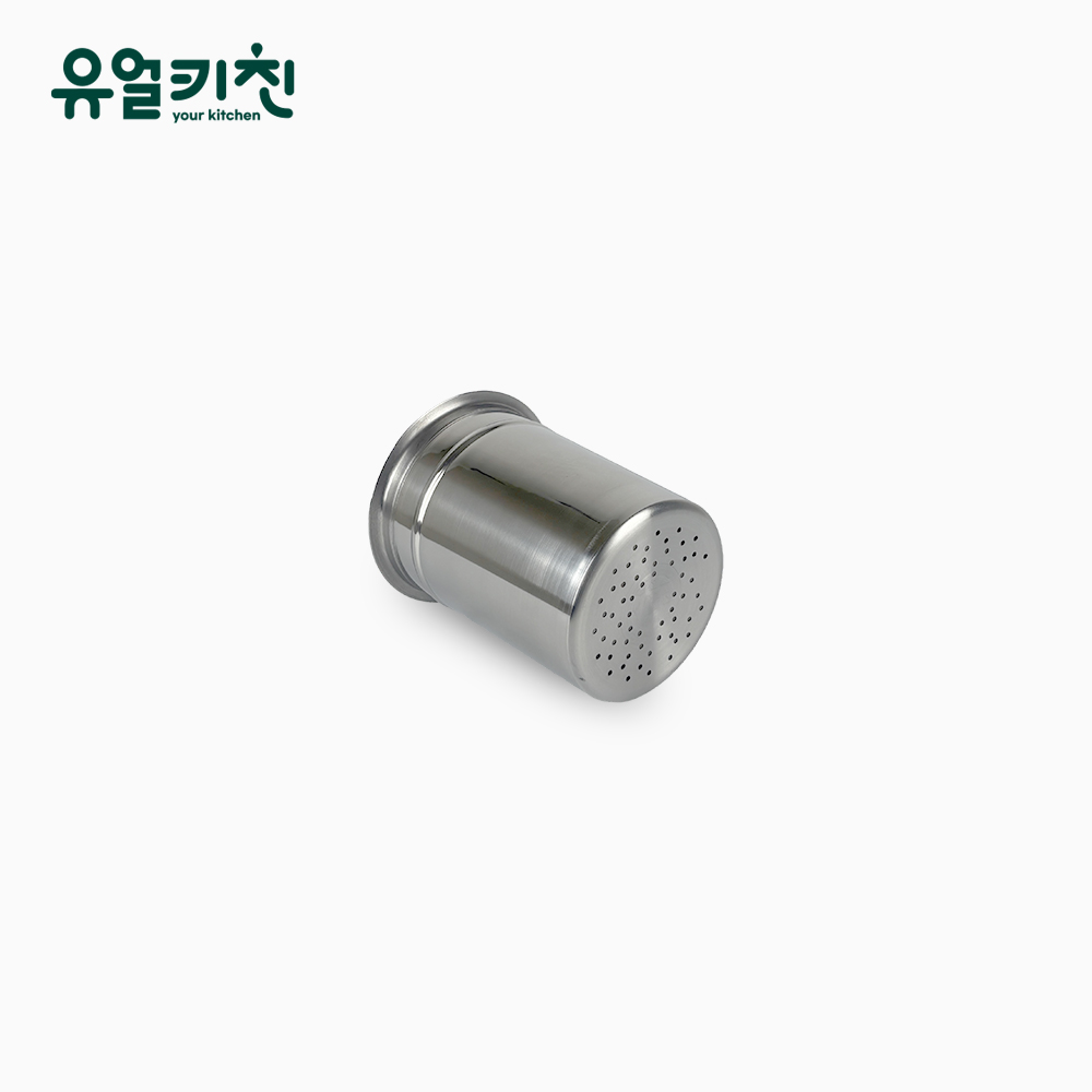 타공 BMP통 스텐소스통 원형반찬통 비엠피 1호 - 상품 이미지
