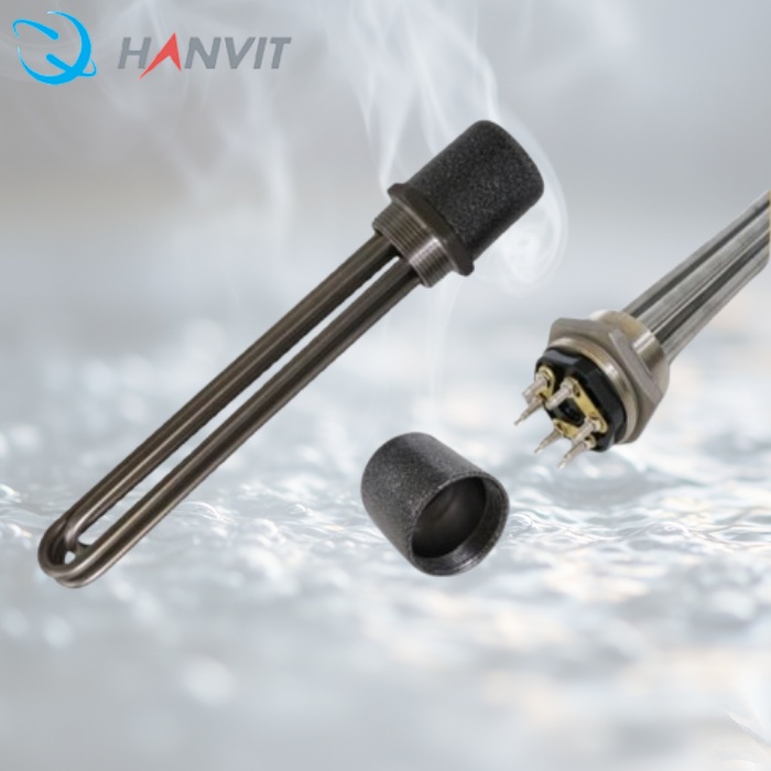 건축 공사장 물끓이는기계 온수히터봉 3Kw 300mm 220V