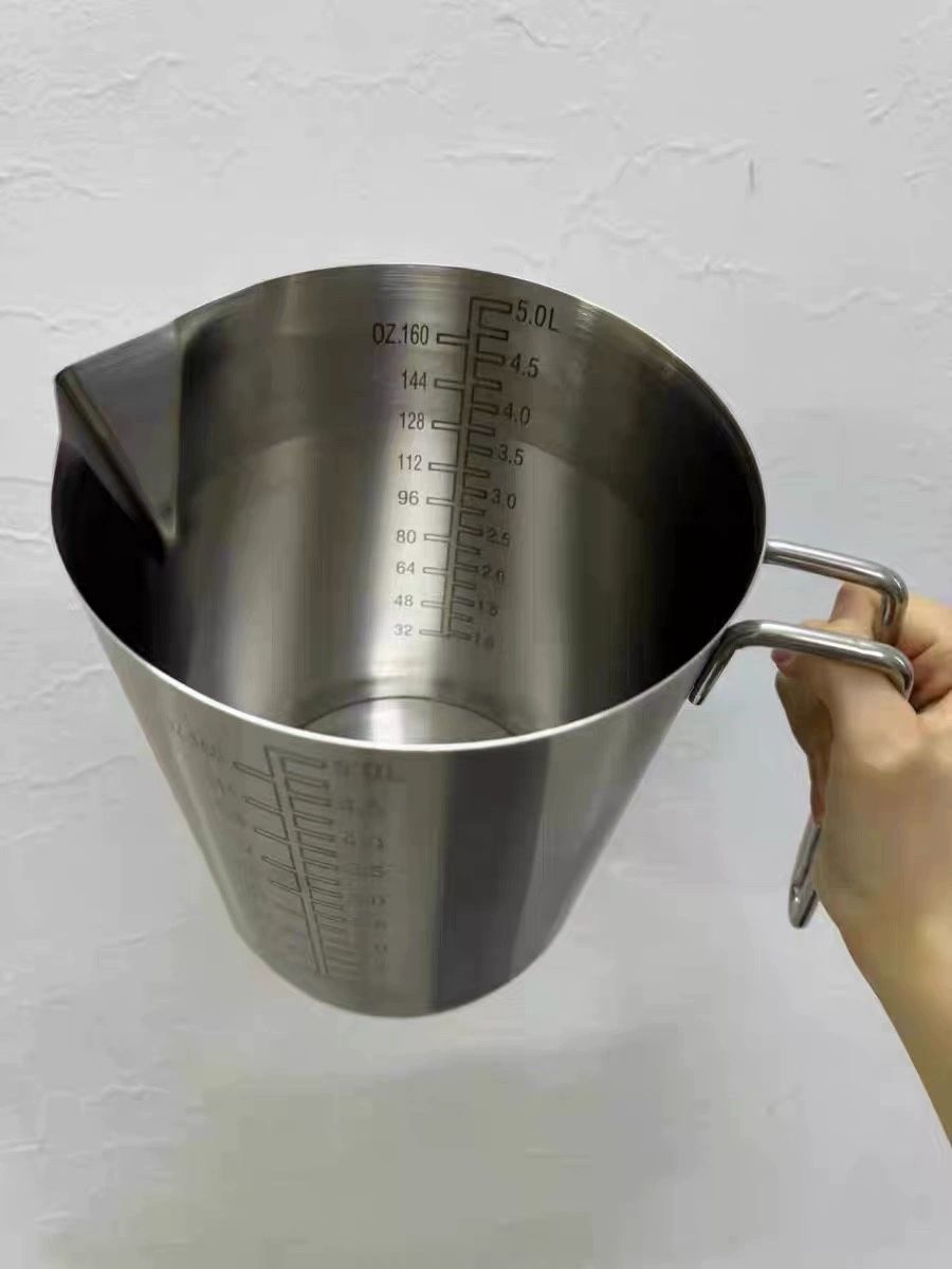 스텐 압력탱크 에폭시 산업용 진공 실리콘 챔버 10L 손잡이 눈금 500ml - 상세 이미지 4