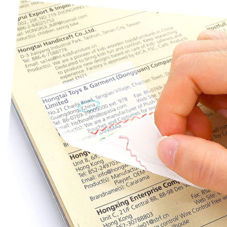 포스트잇 투명 점착 메모지