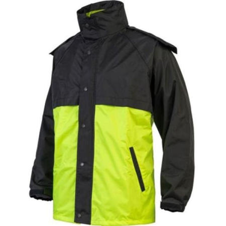 협력업체 우의 제비표우의 업무용우의 형광블랙 (XL) 상의 SI-970