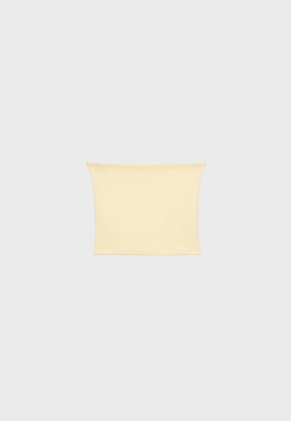 스트라디바리우스 베이직 스트레이트넥 튜브탑 7007/125 PASTEL YELLOW - 상세 이미지 2