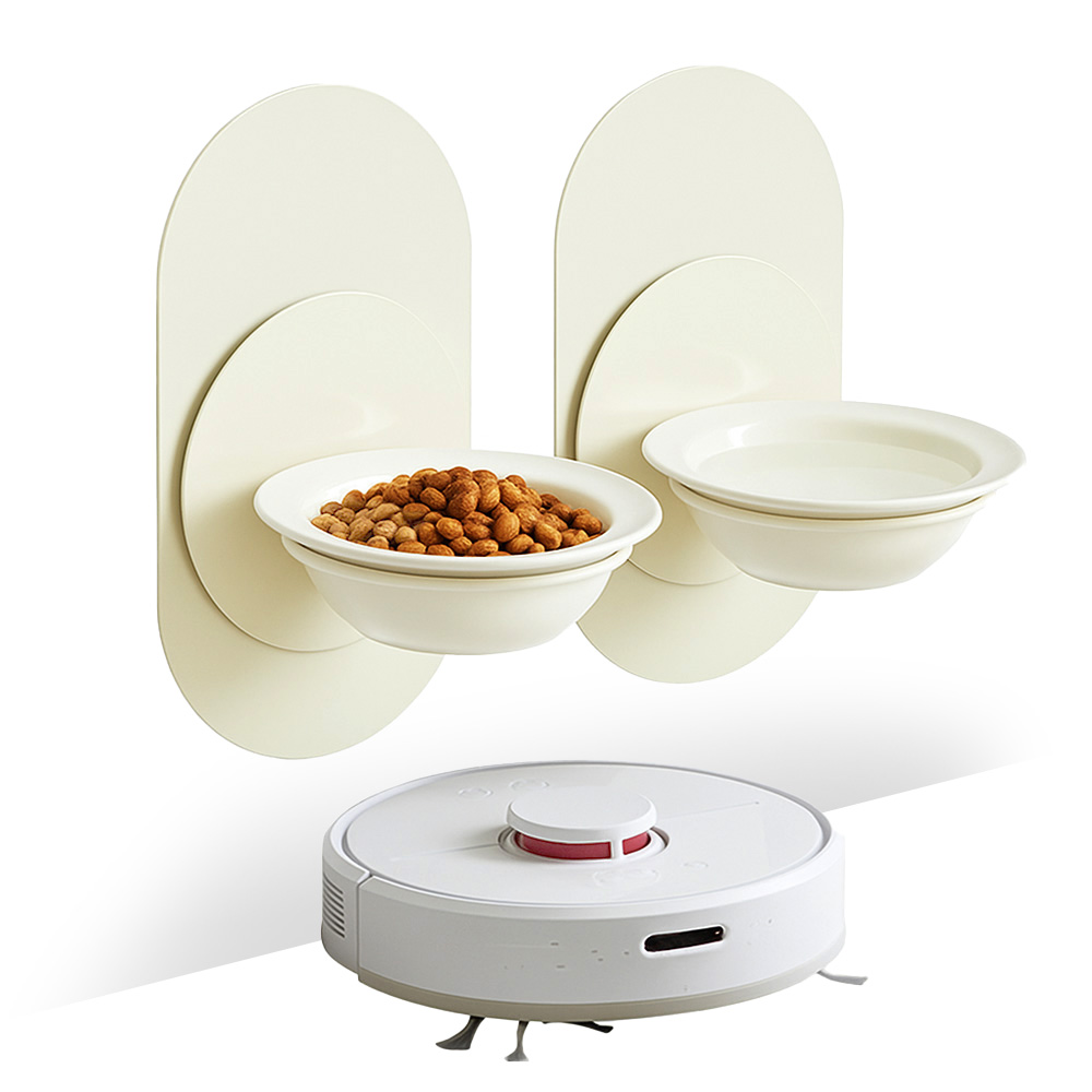 강아지밥그릇 고양이밥그릇 도자기 높이조절 물그릇 분리세척 식기 1구