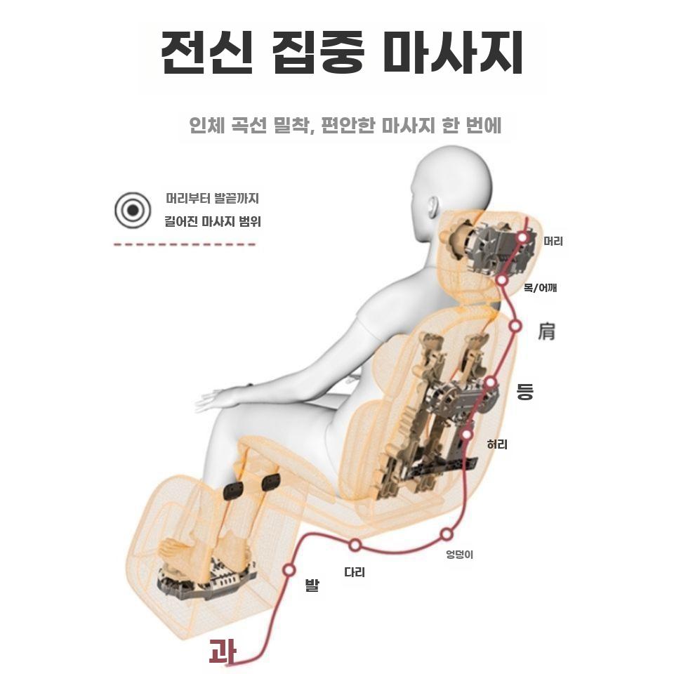의자형 경추 마사지 부모님 생신선물 효도선물 고급 - 상세 이미지 5