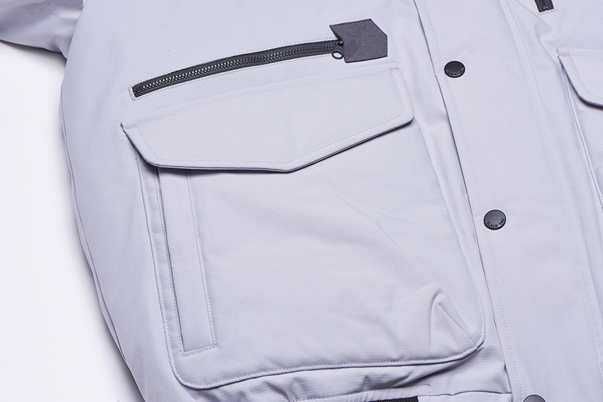 남자 숏패딩 오리털 봄버 파카 다운점퍼