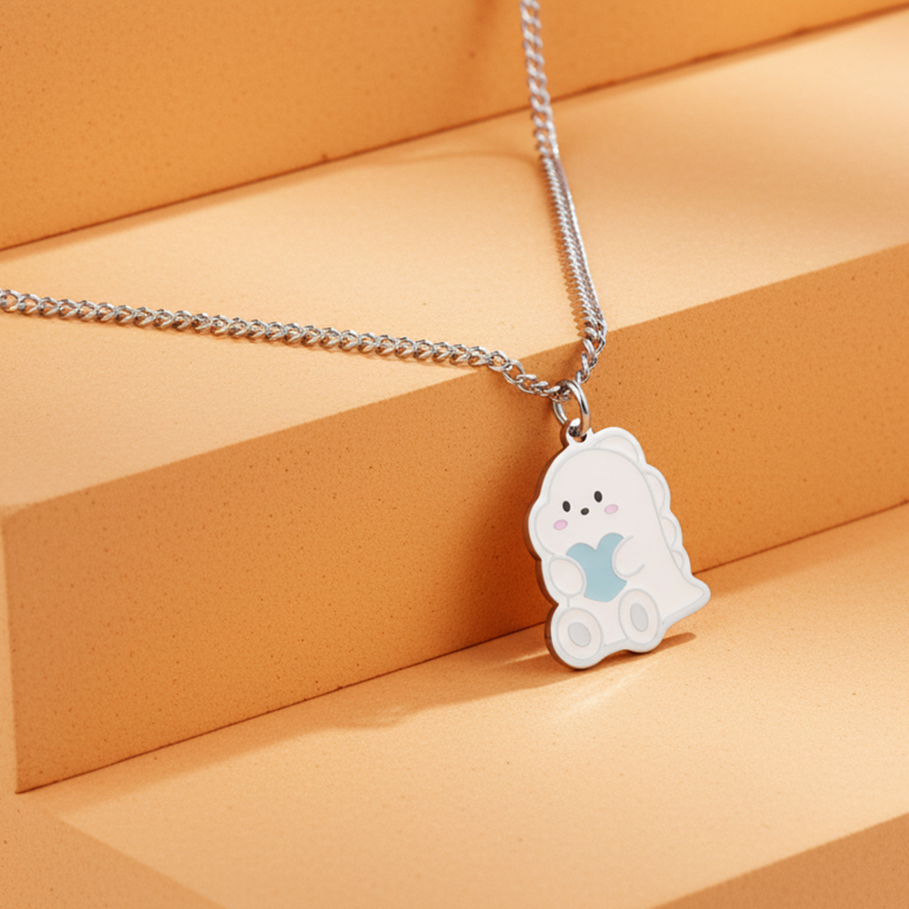 공룡 써지컬 미아방지 목걸이 용띠 아기 유아 어린이