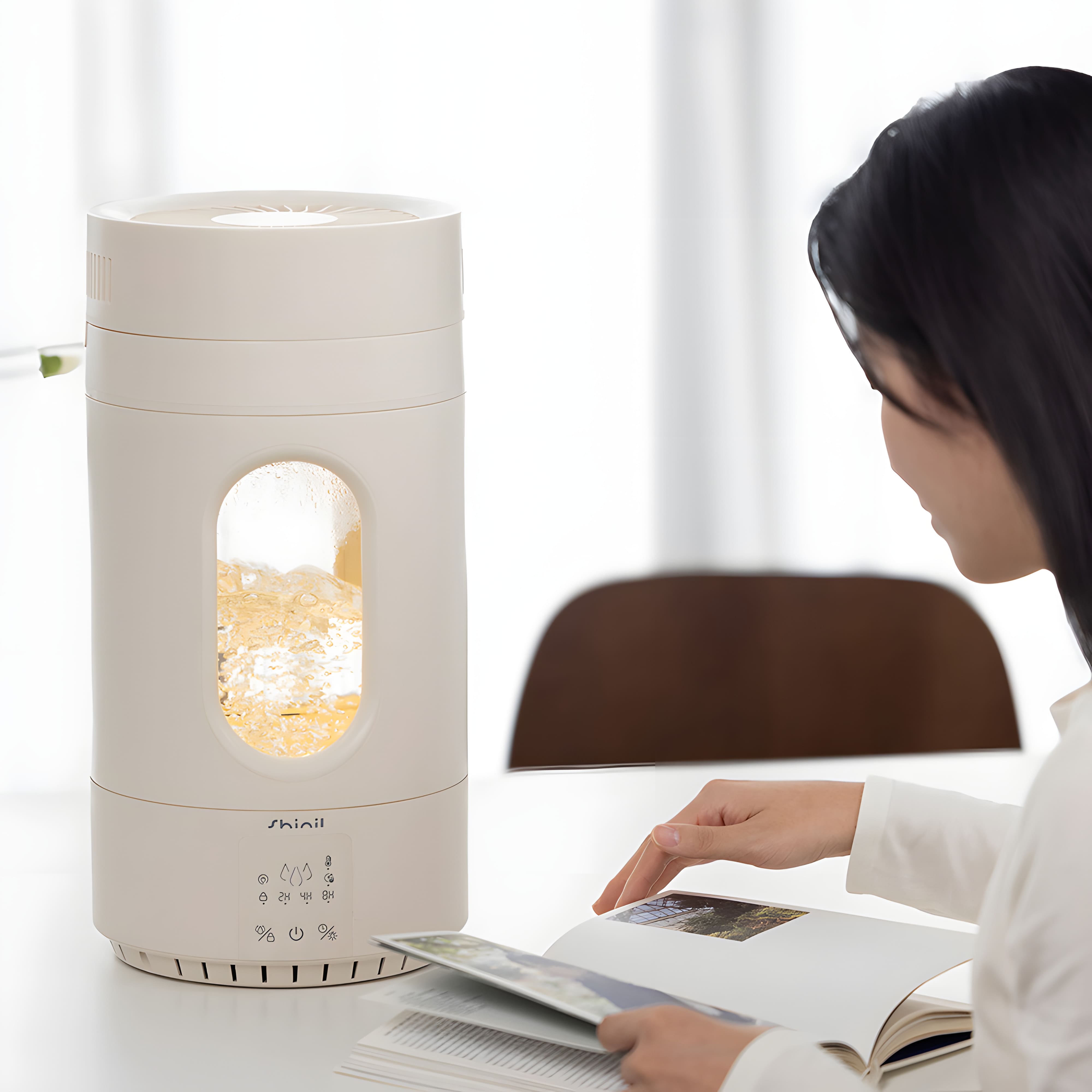 신일 26년형 가열식 가습기 대용량 물멍 스팀 상부급수 신생아 아기 가습기