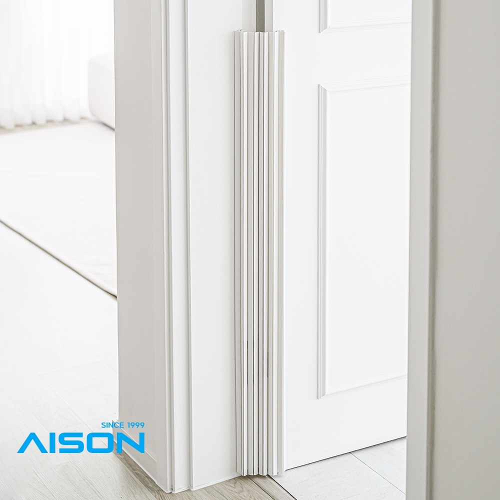 AISON 방문 아기 손끼임방지 문닫힘방지 보호대 전면 문틈커버 1M - 상품 이미지