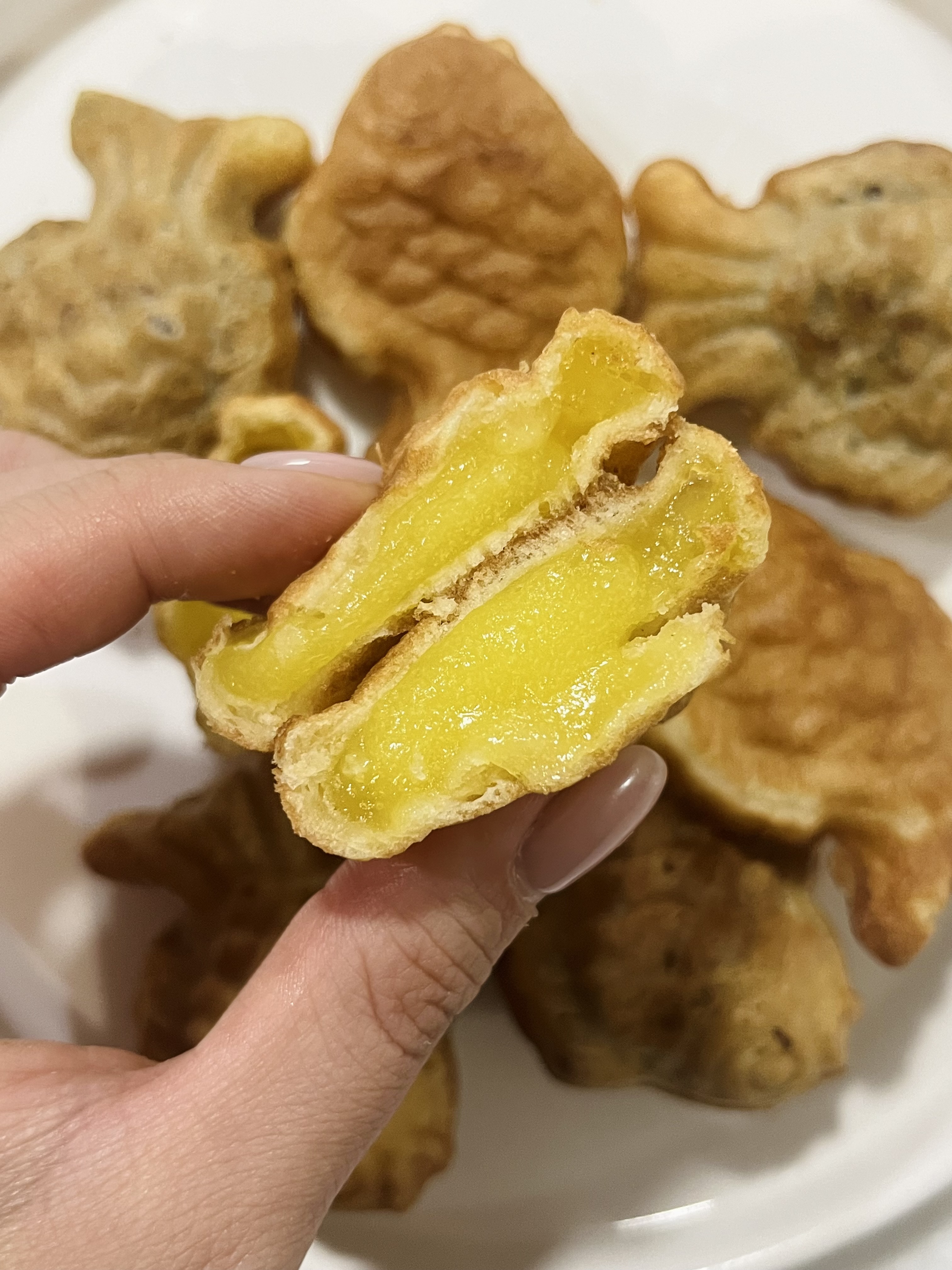 우리밀로 만든 미니붕어빵 (통팥, 슈크림) 1kg (20g×50개) - 상세 이미지 2