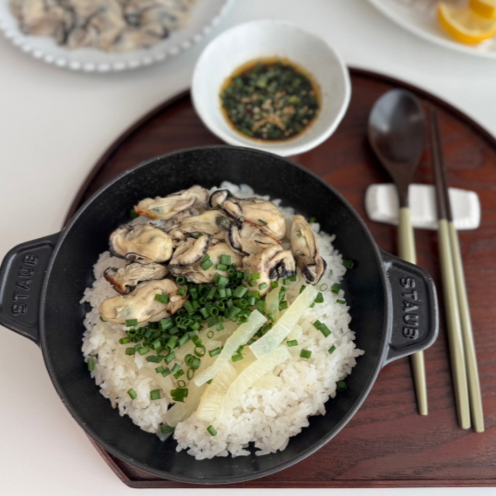 통영 제철 최상급 생굴 석화 하프셀 산지직송 세척 1kg - 상세 이미지 5