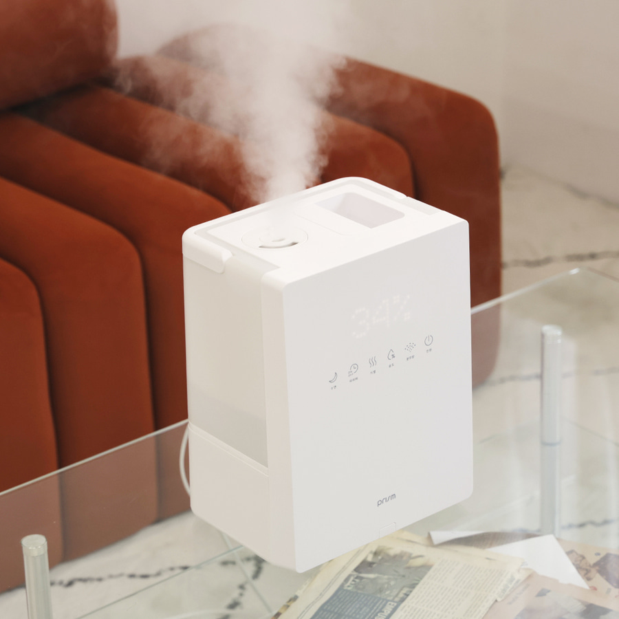 프리즘 크레모아 스퀘어 미스트 복합식 가습기 자동습도 간편세척 4.2L