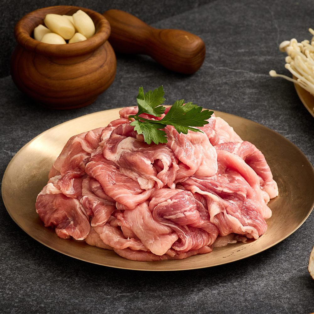알찬팜 제주 흑돼지 뒷다리살 찌개용 불고기용 수육용 1.5KG (500G x 3팩) 택1 - 상세 이미지 4