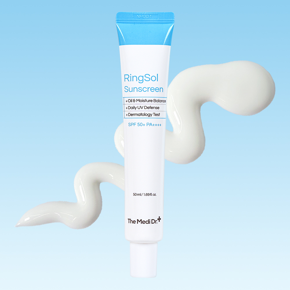 더메디닥터 자외선차단 미백 선블럭 피부과 선크림 링솔 SPF50+ - 메인 이미지