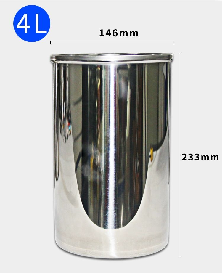 스텐 압력탱크 에폭시 산업용 진공 실리콘 챔버 10L 손잡이 눈금 500ml - 상세 이미지 3