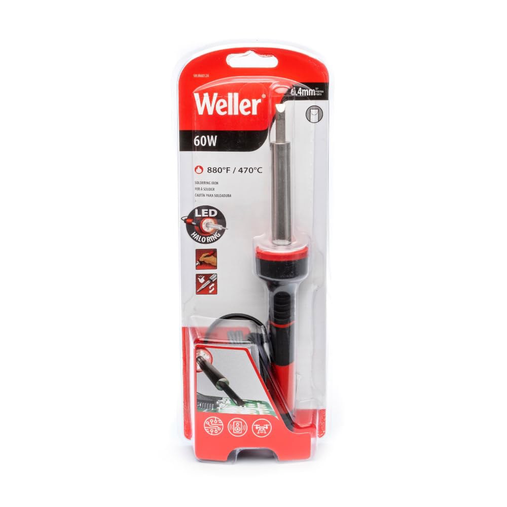 웰러 60W/120V 납땜 인두, LED 헤일로 링 - WLIR6012A (Pack of 1) - 상품 이미지