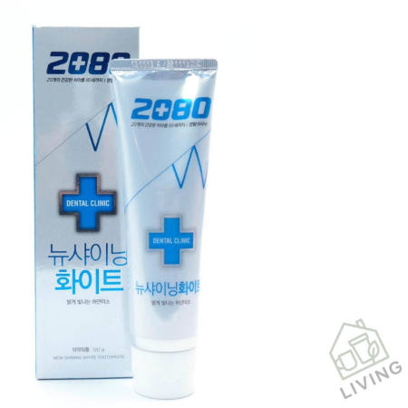 LI 2080 뉴샤이닝 화이트 치약 120g 가족치약 치악