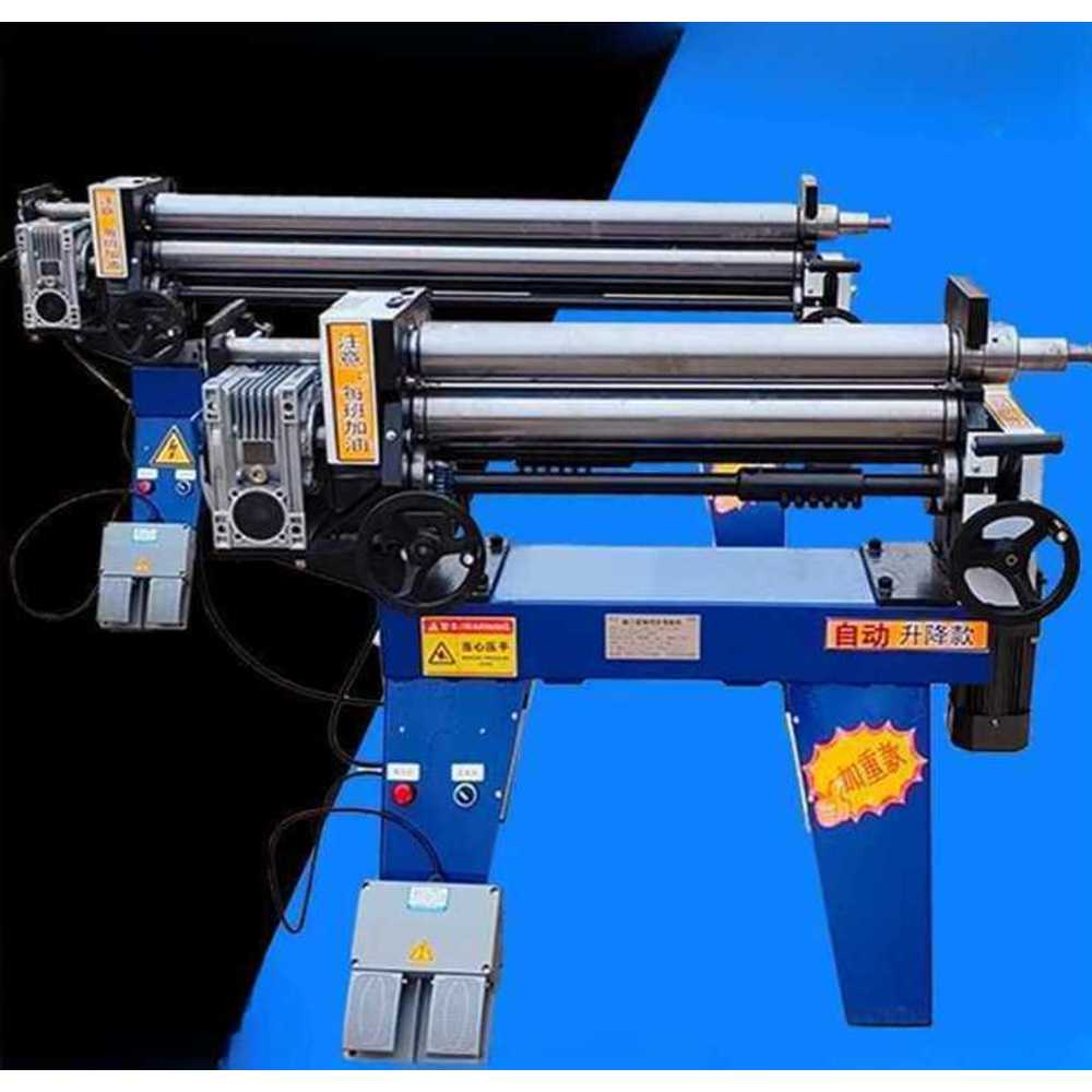 금속 롤링기 철판 성형 벤딩 공업용 절곡기 권판기 W35 1.2x350 블랙 미러 샤프트 - 상세 이미지 2