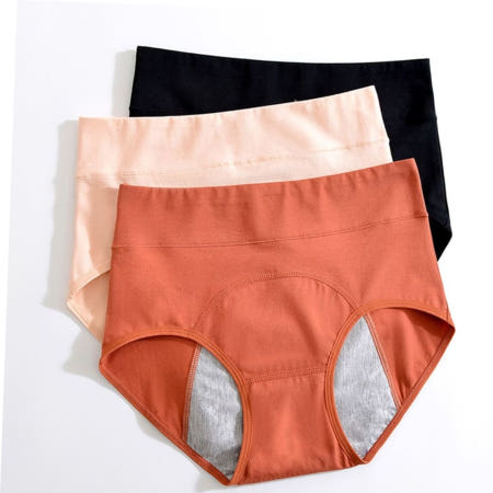 위생팬티 샘방지50수방수하이웨스트팬티 위생 여성 속옷 요일