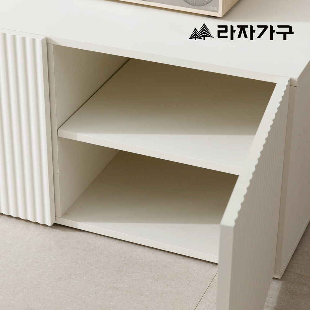 라자가구 세이지 E0 템바보드 수납 거실장 티비다이 티비선반 1800(철제다리형), 샌드베이지