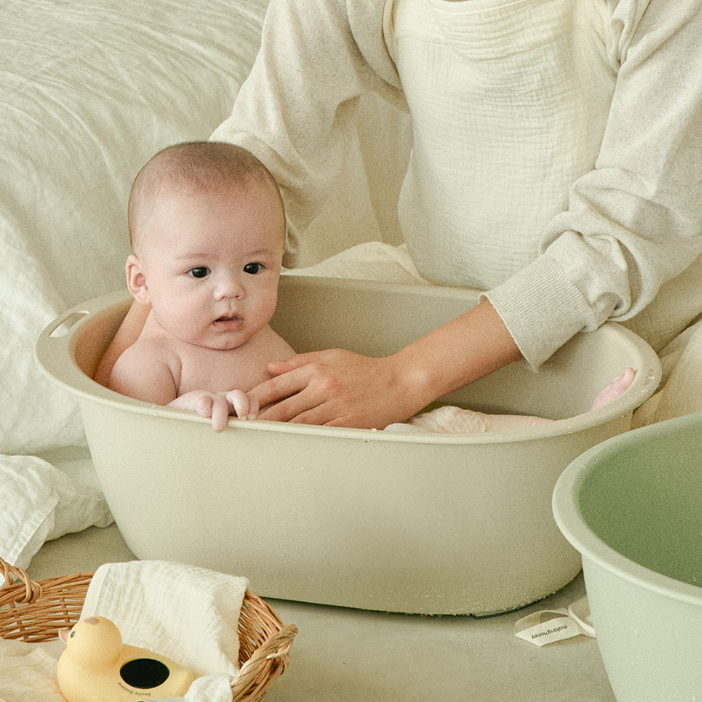말랑하니 헹굼 신생아욕조 아기욕조