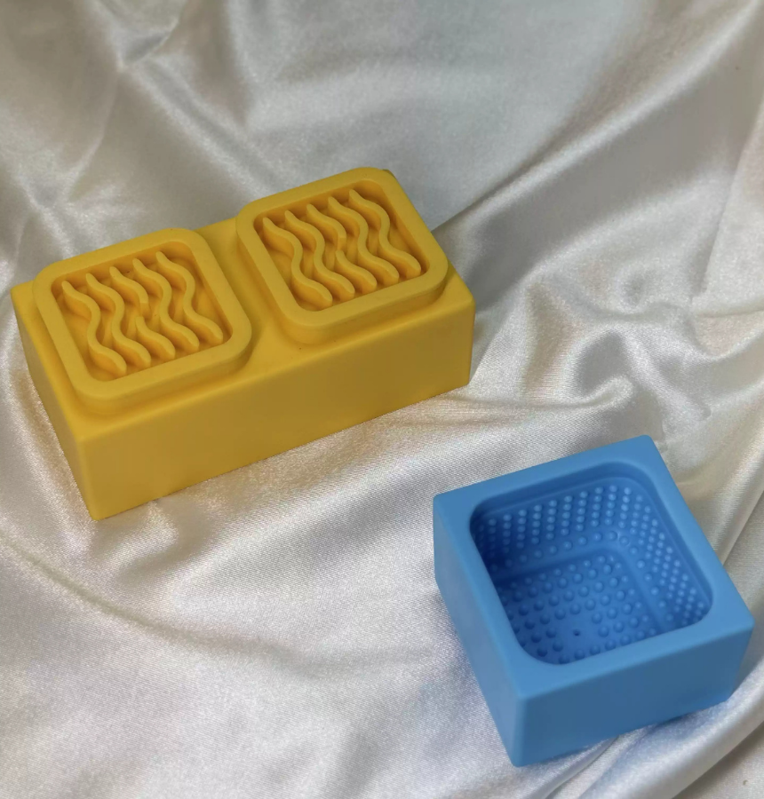 [포니테일] 블록조이 슬로우식기 강아지밥그릇 고양이 조립형 식기 급체방지