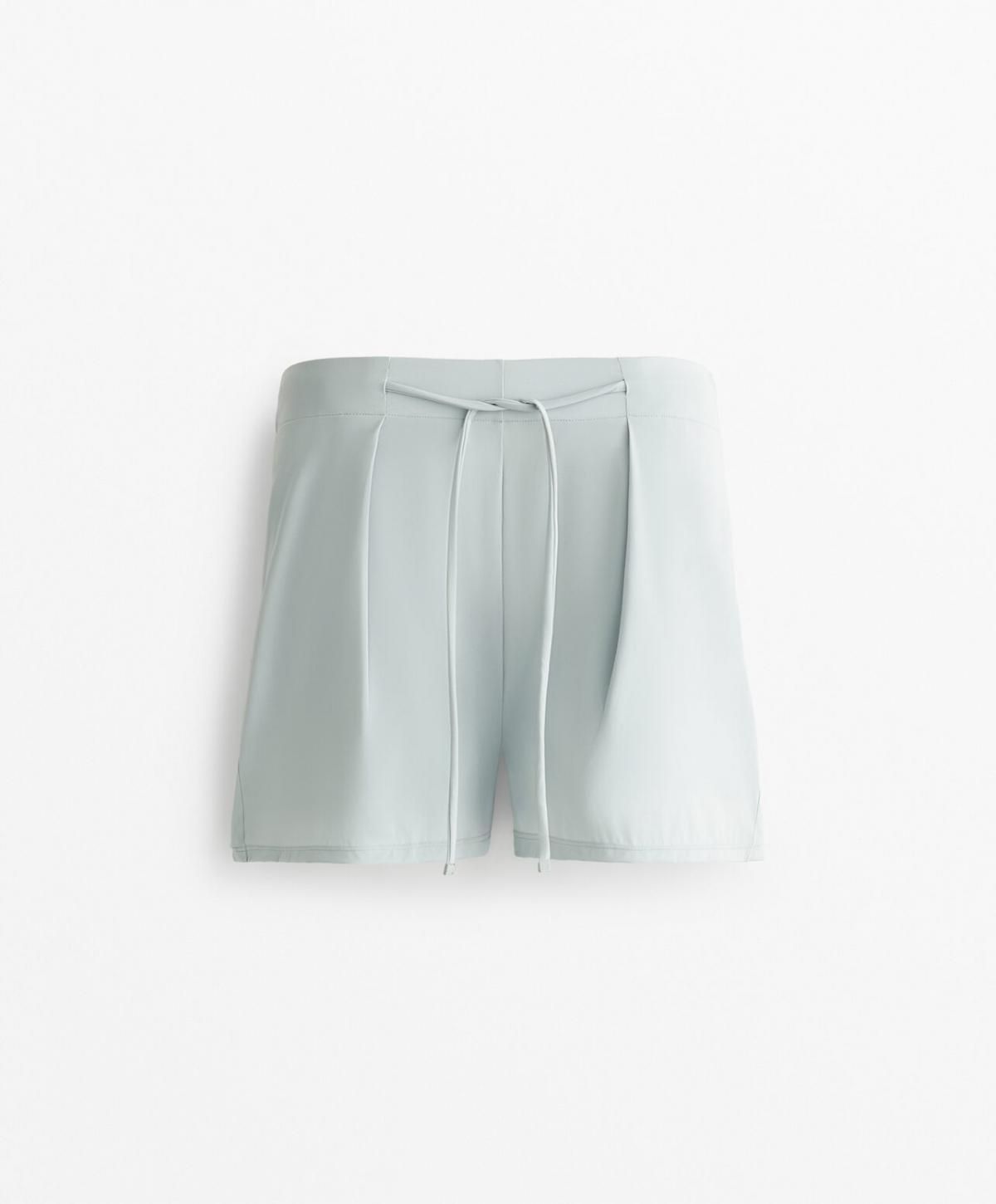 오이쇼 쿨터치 테크니컬 플리츠 라이트 반바지 3374/229 STONEBLUE - 상품 이미지