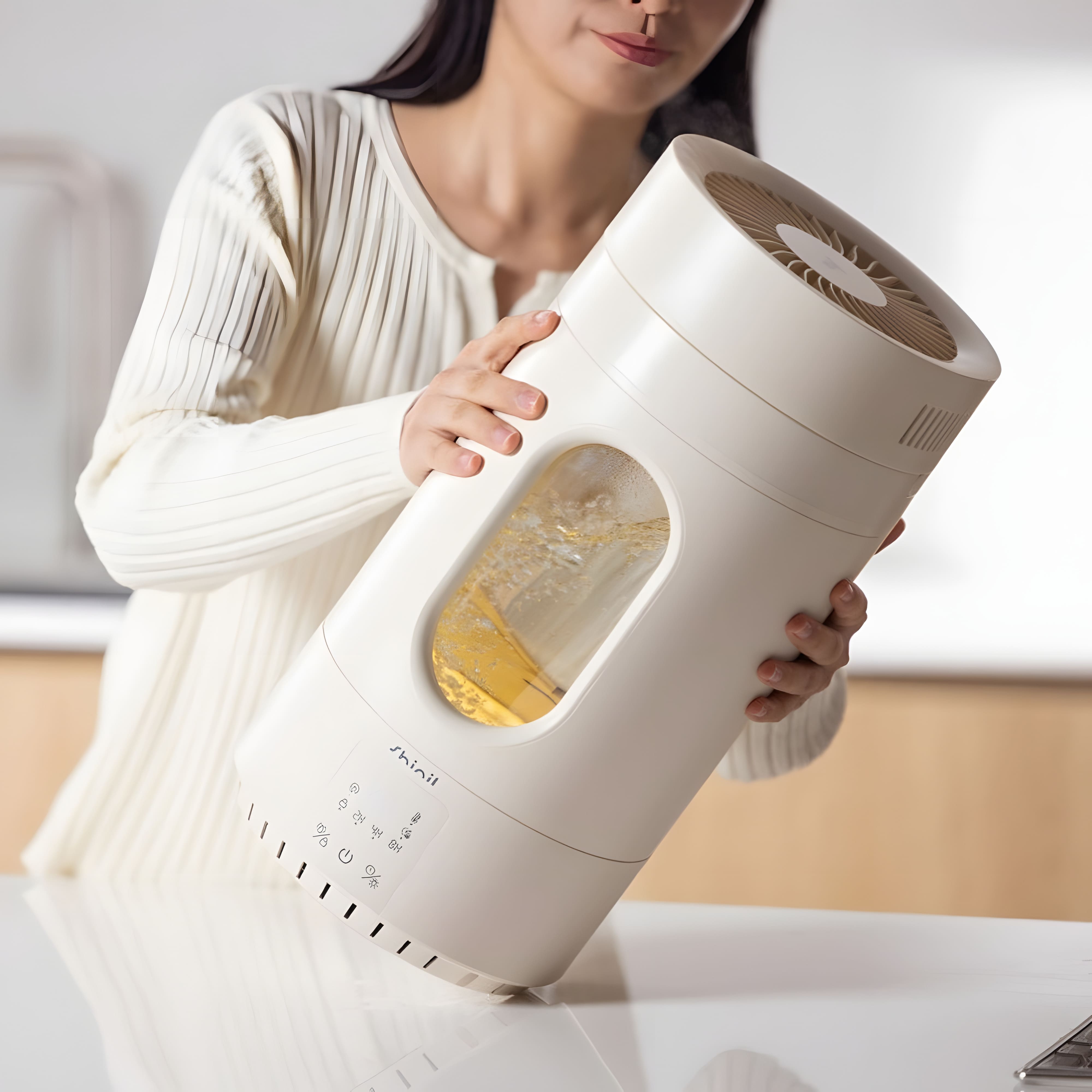 신일 26년형 가열식 가습기 대용량 물멍 스팀 상부급수 신생아 아기 가습기