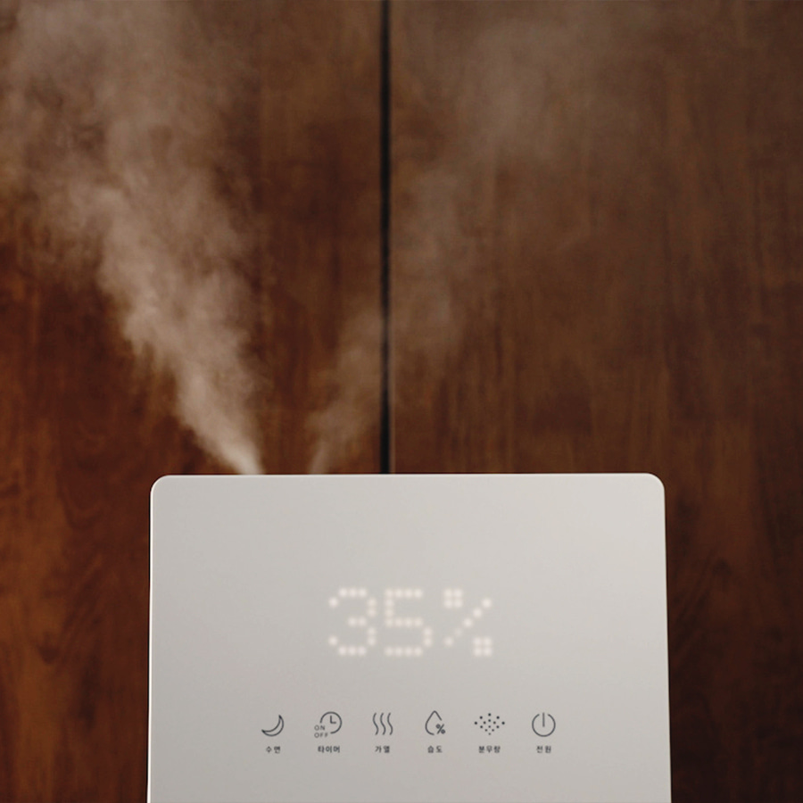 프리즘 크레모아 스퀘어 미스트 복합식 가습기 자동습도 간편세척 4.2L