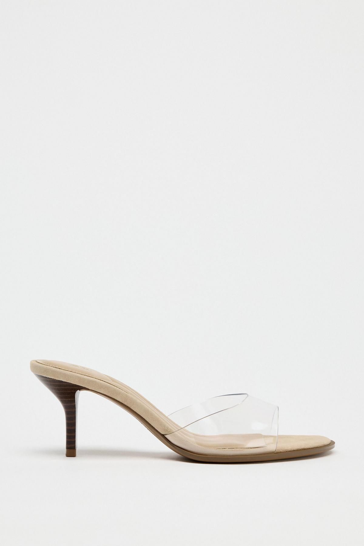 자라 비닐 힐 샌들 2362/510 LIGHT BEIGE - 상품 이미지