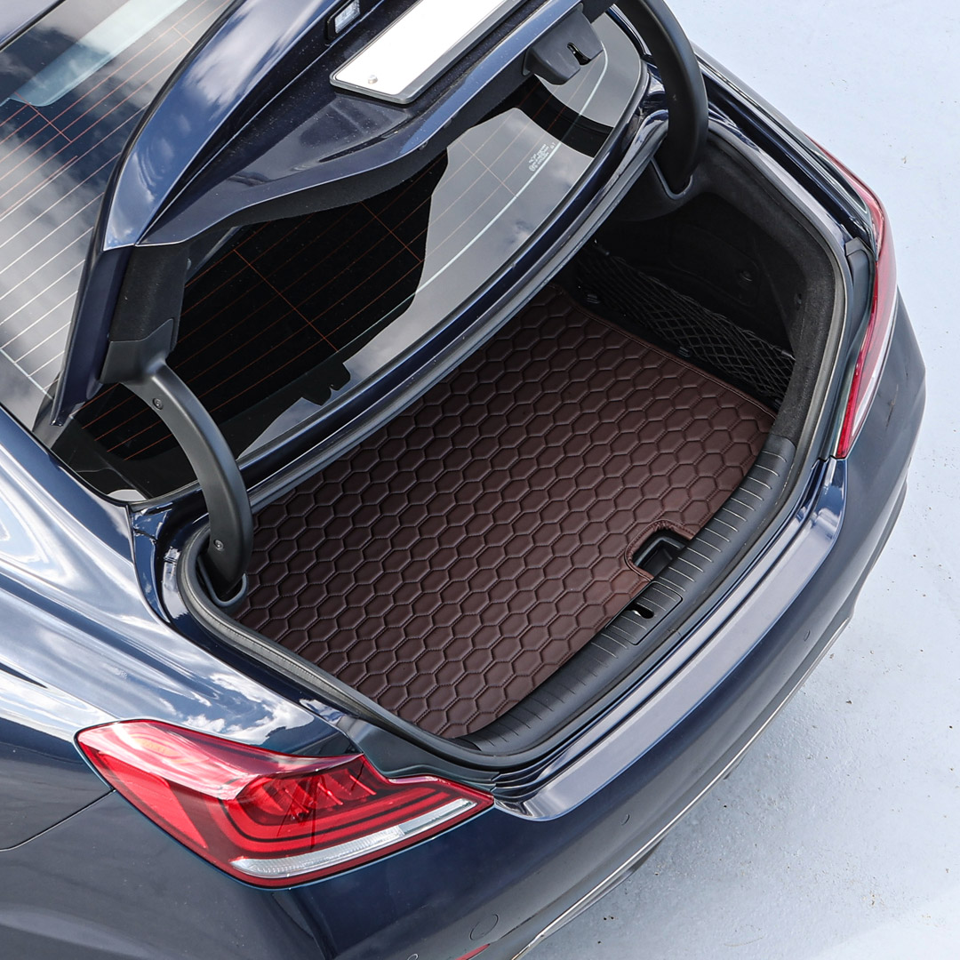 본투로드 하이브 가죽 퀼팅 자동차 트렁크매트 전차종 호환 바닥만 제품 이미지