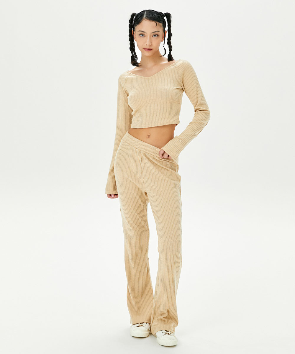 소프트 립 플레어 팬츠 AWWDLP023 - 상세 이미지 4