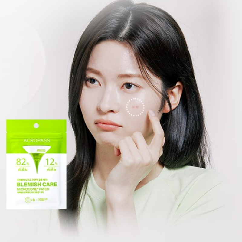 아크로패스 흔적케어 마이크로콘 패치 8패치, 1개 - 상품 이미지