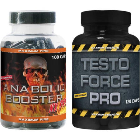 [해외]VARG POWER 아나볼릭 프레 운동 부스터 Nx 프로 및 테스토 포스 바이 바그파워 220 파워 캅셀엔 [B00M2QCW2E]