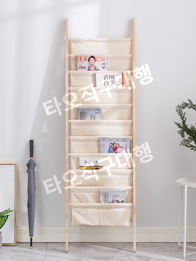 신문가판대 신문대 선반 철제 진열대 잡지 꽂이 거치대 팜플렛 매거진랙 수납 홍보물 - 상품 이미지