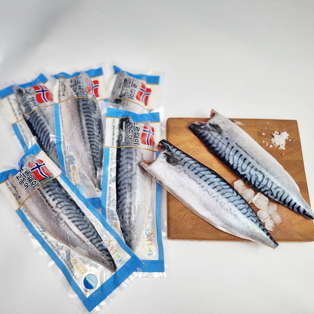 똑똑제주 노르웨이 손질 고등어 3KG - 상품 이미지