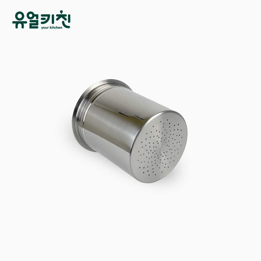 타공 BMP통 스텐소스통 원형반찬통 비엠피 3호 - 상품 이미지