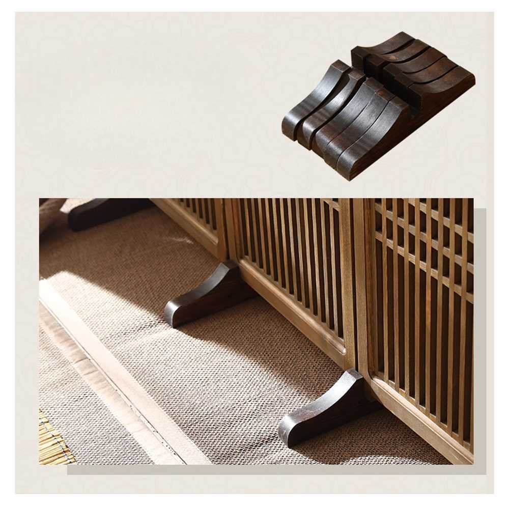 전통 한옥 파티션 인테리어 공간 분리 한지 가림막 3패널 180x45cm - 상세 이미지 5