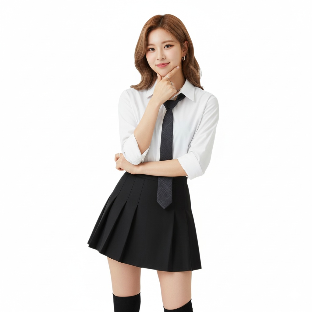 엠스코프 남녀공용 체크 패션 슬림 수동넥타이 MN574 - 상세 이미지 3