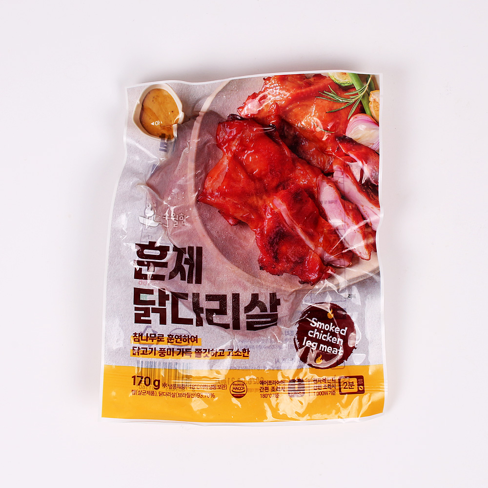 참나무로 훈연처리된 훈제닭다리살 170g - 상세 이미지 2